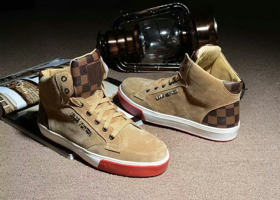 LV High-Top Fashion Men Shoes--013